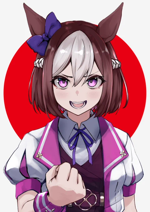 #このタグをみた人はド正面イラストを貼る #ウマ娘あるぜぇ!! 