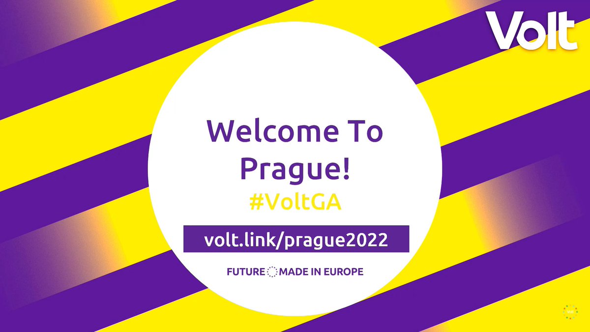 The only true european party @VoltEuropa starts its #VoltGA at Prague - one day after the #EUSummit finished at the same place. @FRDantuono @d_boeselager @RLanschot @PulseofEurope @VoltFinland @VoltBelgium @VoltCzechia @VoltSlovenija @VoltSlovakia youtube.com/watch?v=1Jikj6…