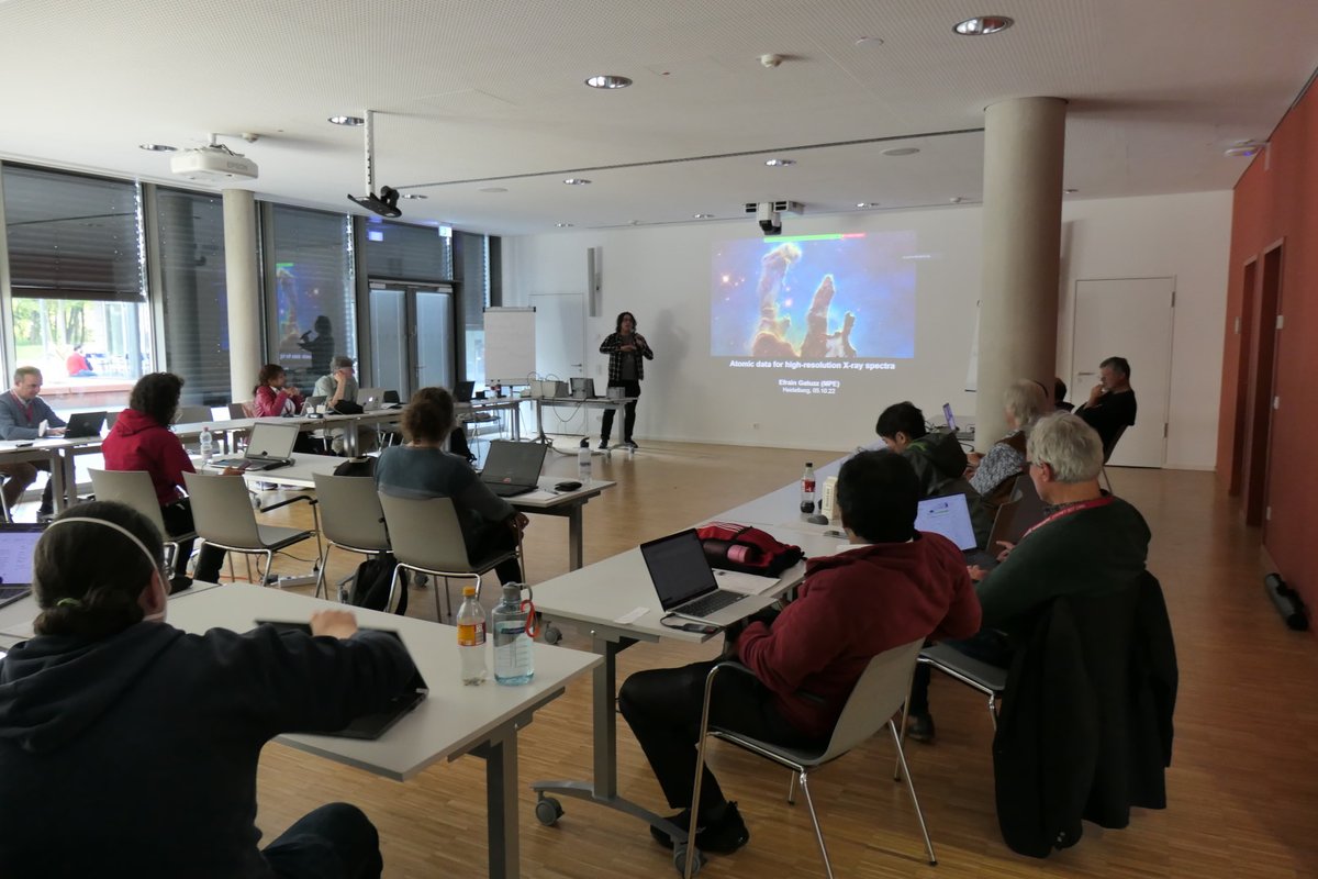 After an intensive, but very productive week, our <a href="/sfb881/">Milchstrasse</a> #astroatom Atomic Data Workshop @zah_hd/<a href="/UniHeidelberg/">Uni Heidelberg</a> has come to a close. With new insights gained about each other's field, we are looking forward to new collaborations and future projects.