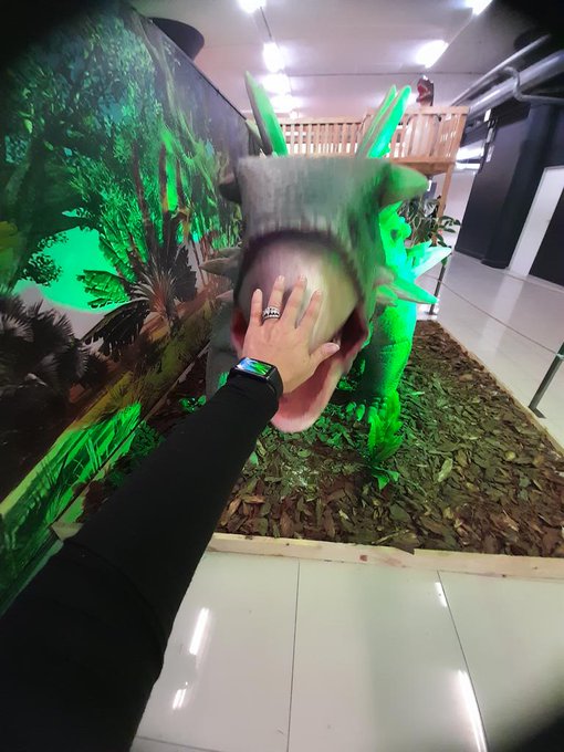 Best dino expo super epic fun https://t.co/H0cejRrP0s