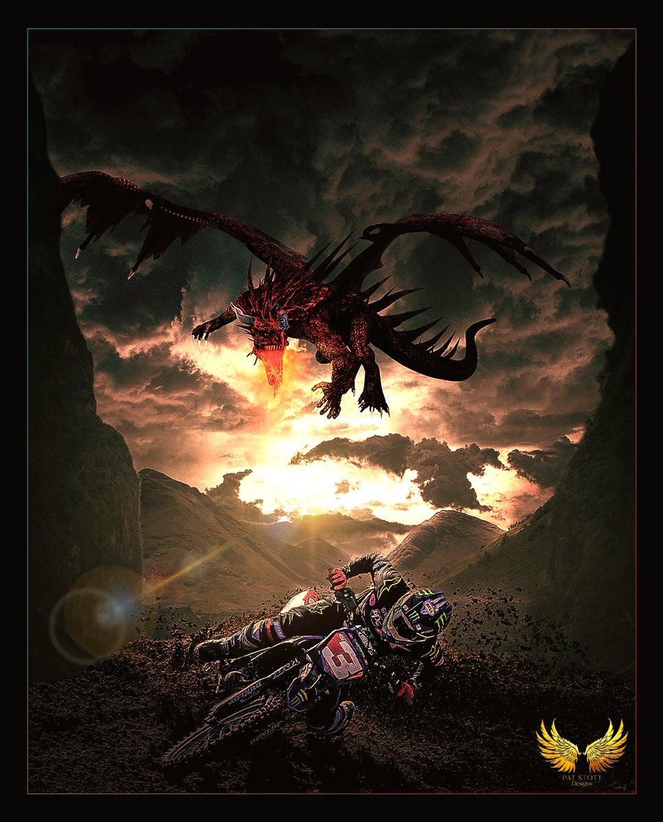 It’s race day for @WSXChampionship &amp; The Welsh dragons watching over Eli..

Facebook.com/patstottdesigns
Instagram.com/patstottdesigns