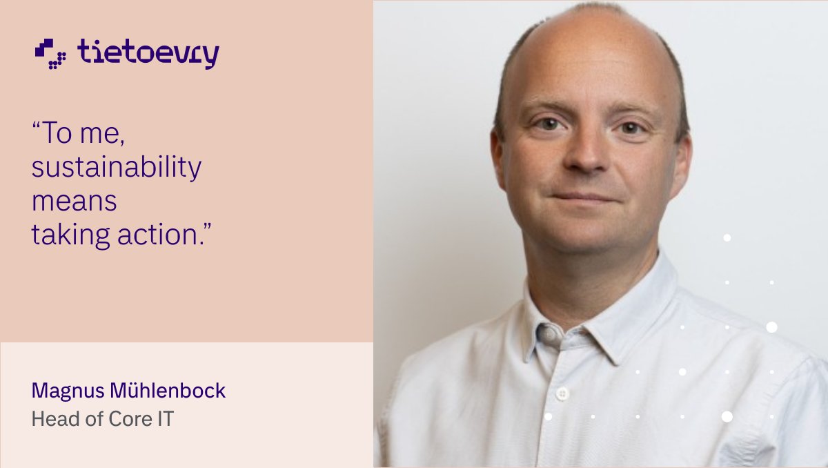 🌱 Sustainability is about all the small – and sometimes not so small – conscious choices that we make every day at home and at work. To Magnus, <a href="https://twitter.com/hashtag/sustainability?src=hash" target="_blank">#sustainability</a> means taking action. Read more on his thoughts💭 <a href="https://t.co/3OZfn2X7zH" target="_blank">bddy.me/3V57keq</a> https://t.co/J6xv4YQcjg
