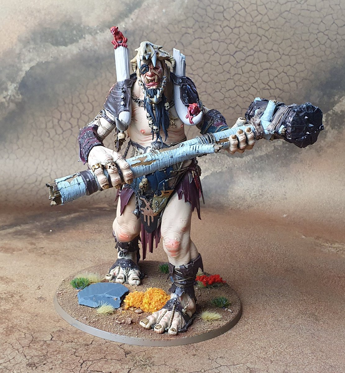 spruesandbrews's tweet image. The mighty King Brodd is here! Massive thanks to @WarComTeam who sent us over a free review copy along with the new battletome - full book review and King Brodd unboxing here: spruesandbrews.com/2022/10/08/new… #WarhammerCommunity #Aos #SonsofBehemat