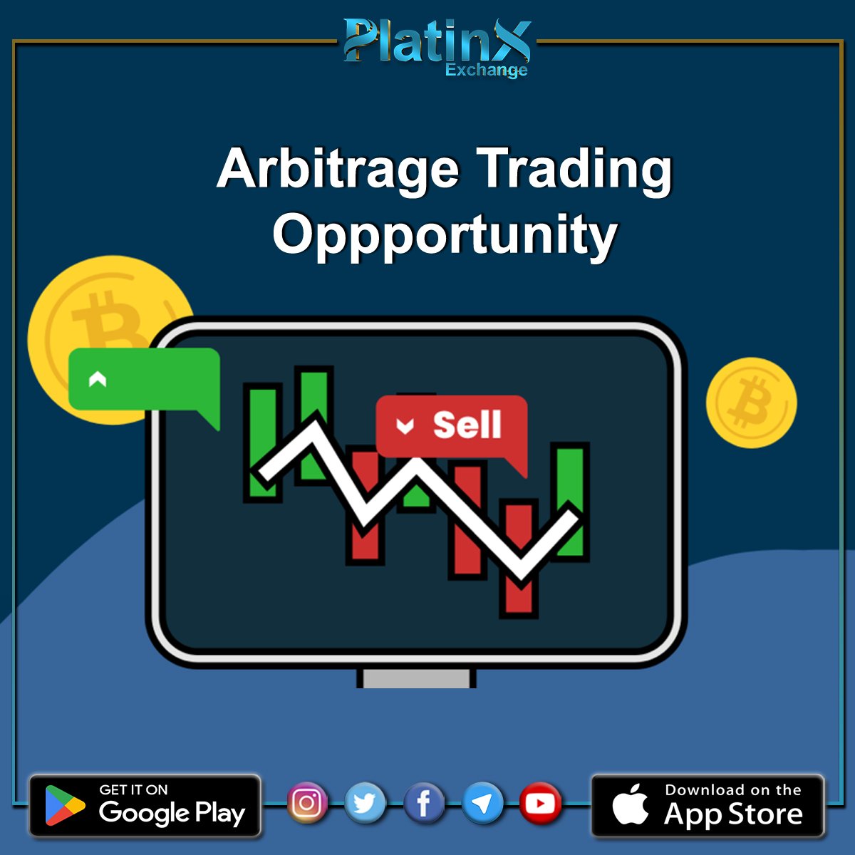 PlatinXExchange's tweet photo. Now buy and sell at the best price, with #arbitrage opportunity in #trading through one platform.
.
.
Learn more: https://t.co/3V8Ernrmle
.
.
#cryptoexchange #tradingcrypto #tradingtoken #Cryptosolutions #cryptoinvestment #cryptomarket #tech #technology #growth #growingup #safe https://t.co/jRVyCLtFPq