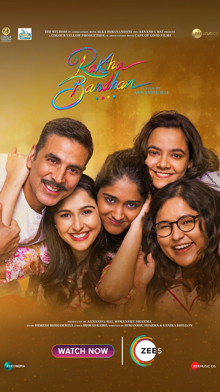 Taran adarsh on twitter akshay kumar raksha bandhan now on zee5