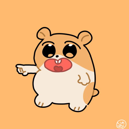 ハム描きました 