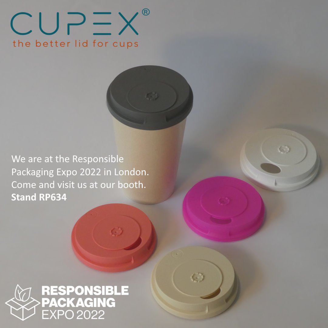 cupex2go's tweet photo. 🌱 We are at the Responsible Packaging Expo 2022 in London. Come and visit us at our booth.
Stand RP634

https://t.co/aPVhT6Gkft

@ResPackExpo #RPE22 #sustainability  #reusablelids #coffeetogo https://t.co/9harBce9r8