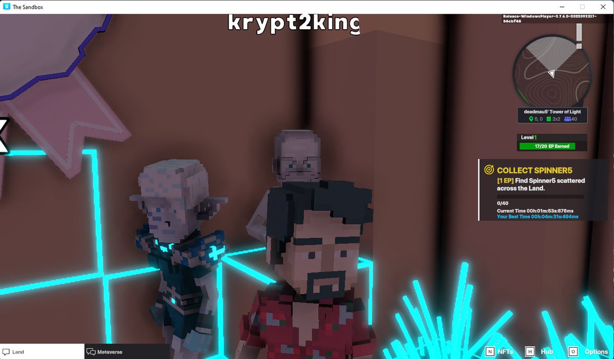 yo97538's tweet photo. @TheSandboxGame @deadmau5 I just participated in the #SandboxAlphaS3Giveaway for a chance to win 500 SAND! Found George from the Metaglitch in @deadmau5's Tower of Light, check out my screenshot below!
👇
Owl https://t.co/Bhv1yxzqra