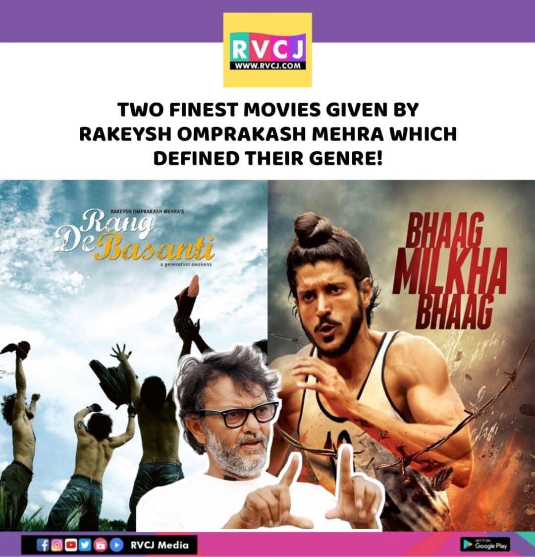 These two films!

#rangdebasanti #bhaagmilkhabhaag #rakeyshomprakashmehra #bollywood #rvcjmovies