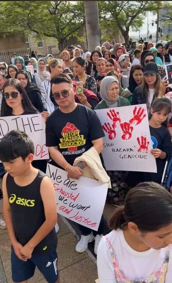 thedaoudnaji's tweet photo. آسترالیا، شهر برزبین
تظاهرات برای توقف نسل‌کشی هزاره‌ها
#StopHazaraGenocide https://t.co/U2QnUyAea8