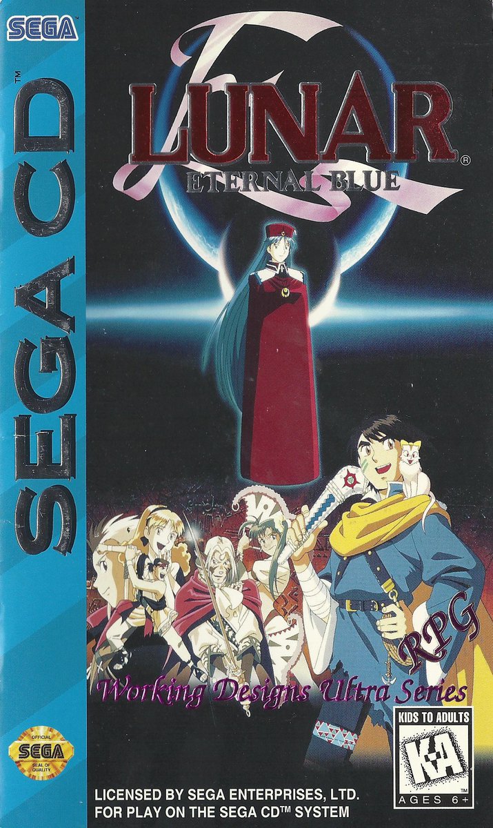 Retro Game Geeks on Twitter "LUNAR ETERNAL BLUE In 1994 Hiro and