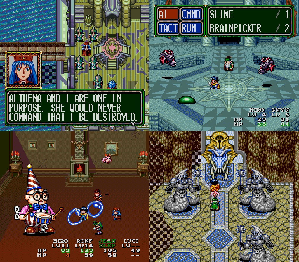 Retro Game Geeks on Twitter "LUNAR ETERNAL BLUE In 1994 Hiro and