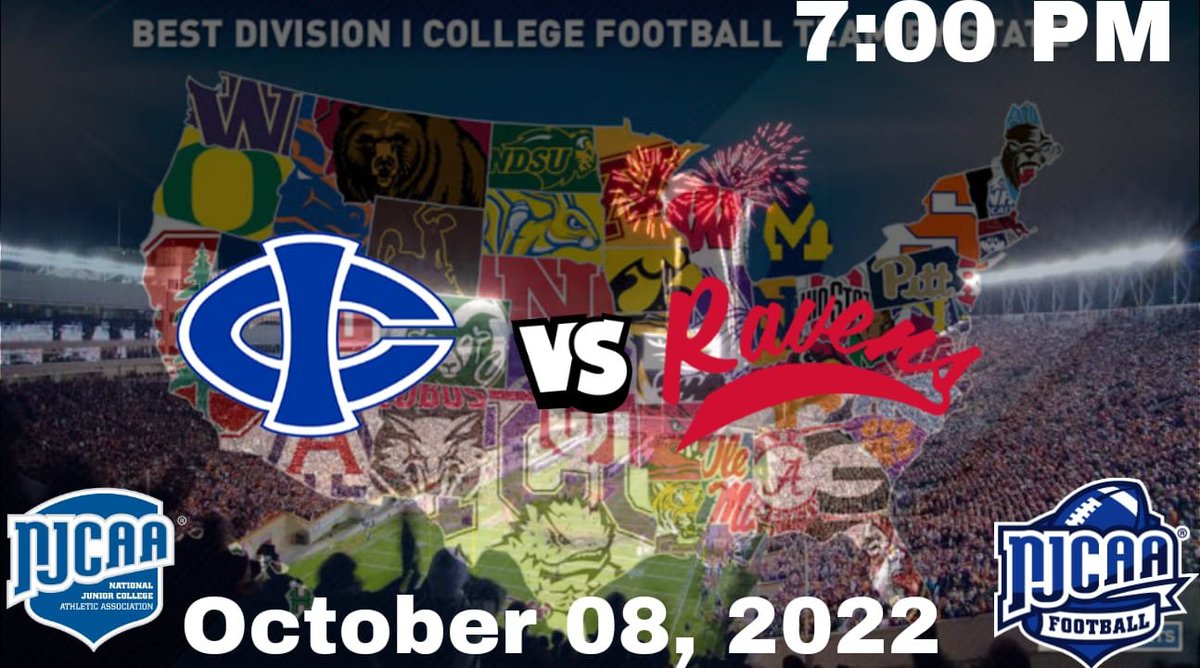juco_showcase's tweet photo. 7:00 PM October 08, 2022
🔗 https://t.co/QOyByjCC5H
Iowa Central vs Coffeyville - LIVE College NJCAA FOOTBALL Division I 2022
@iowacentral @Camacho2Jacob @BryantDeonte @GMSAC @CoachMinikwu @portillodreww @kevontey5
@cccredravens https://t.co/hQjRj2RAHt