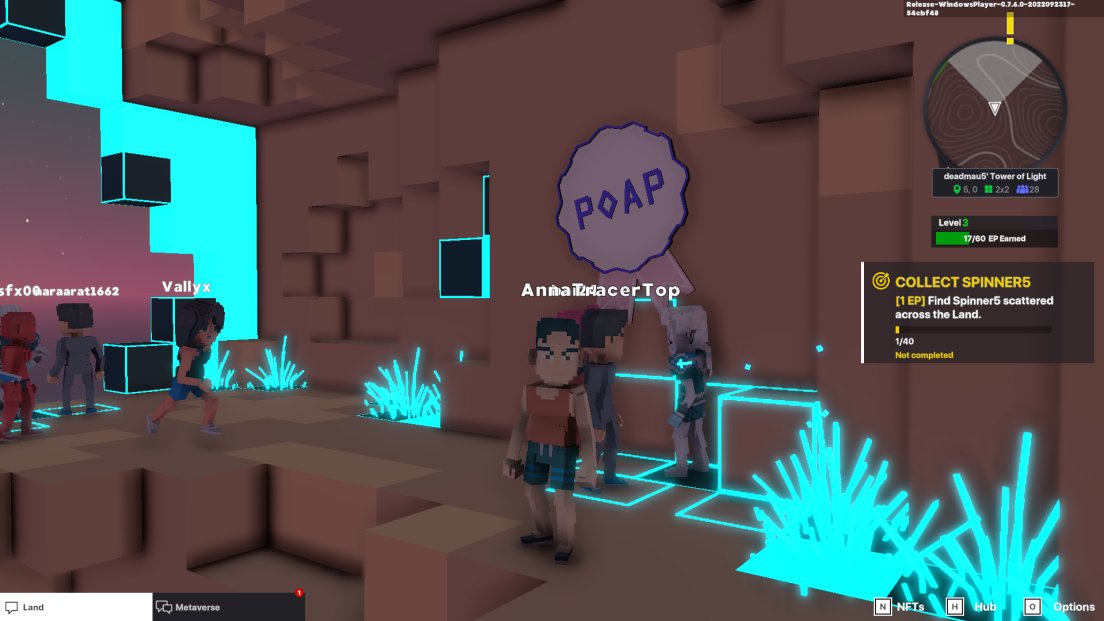 PhilPeake4's tweet photo. @TheSandboxGame @deadmau5 I just participated in the #SandboxAlphaS3Giveaway for a chance to win 500 SAND! Found George from the Metaglitch in @deadmau5's Tower of Light, check out my screenshot below!
👇 https://t.co/mqzE57GUdk