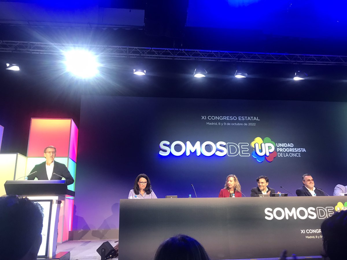MaarBarbero's tweet photo. Enhorabuena a @ONCE_oficial por el XI Congreso Estatal de #UnidadProgresista @fedaceorg os agradece la invitación a este emblemático acto👏🏻👏🏻 https://t.co/MCJXbM1d2U