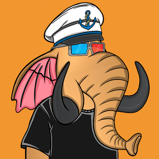 UntamedBot's tweet photo. Untamed Elephant #2231 bought for 0.04 ETH by gsalami from Crypto_Sloth @elephantnfts via @NFTSalesBots https://t.co/oTyslKqdFQ https://t.co/4nCWdazakz