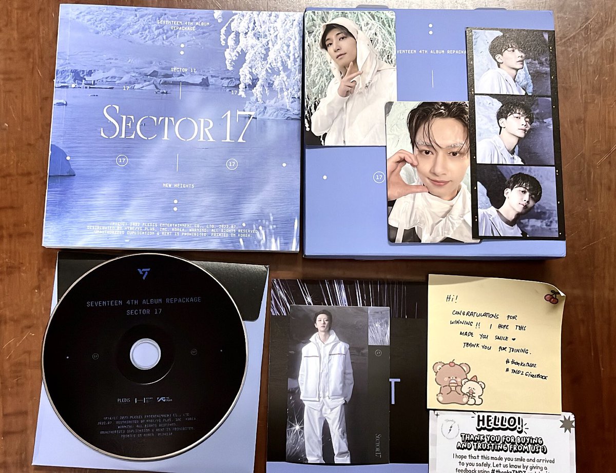 4HANNIEC4RT's tweet photo. #adjimails โพ ##thankzTNDZ
โฐ@thunderzsells_
Received my album win today!!! Love my pulls sm. Thank you!!๐ https://t.co/fQROFZTPTF