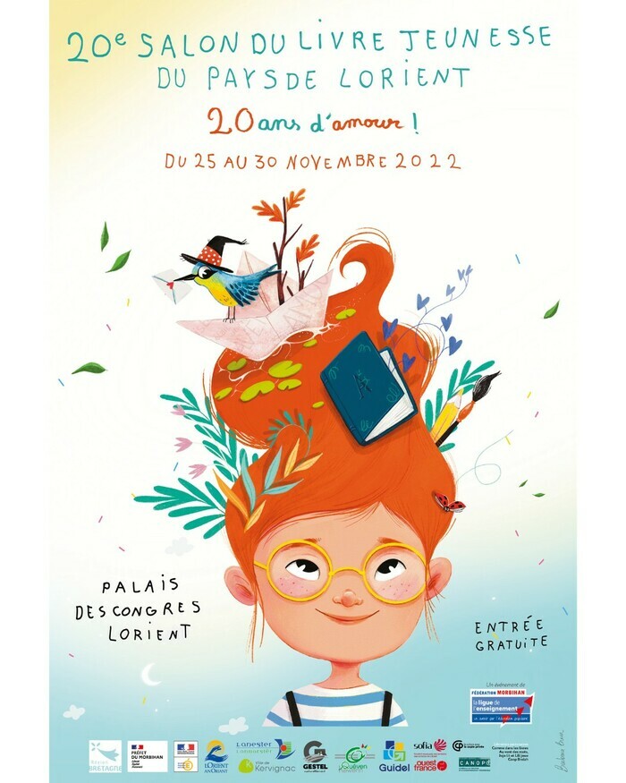 #LydiaPadellec invitée à participer au 20e salon du livre jeunesse de Lorient
#mémoiresduneenfantdérangée
bit.ly/3Eu5cqY
