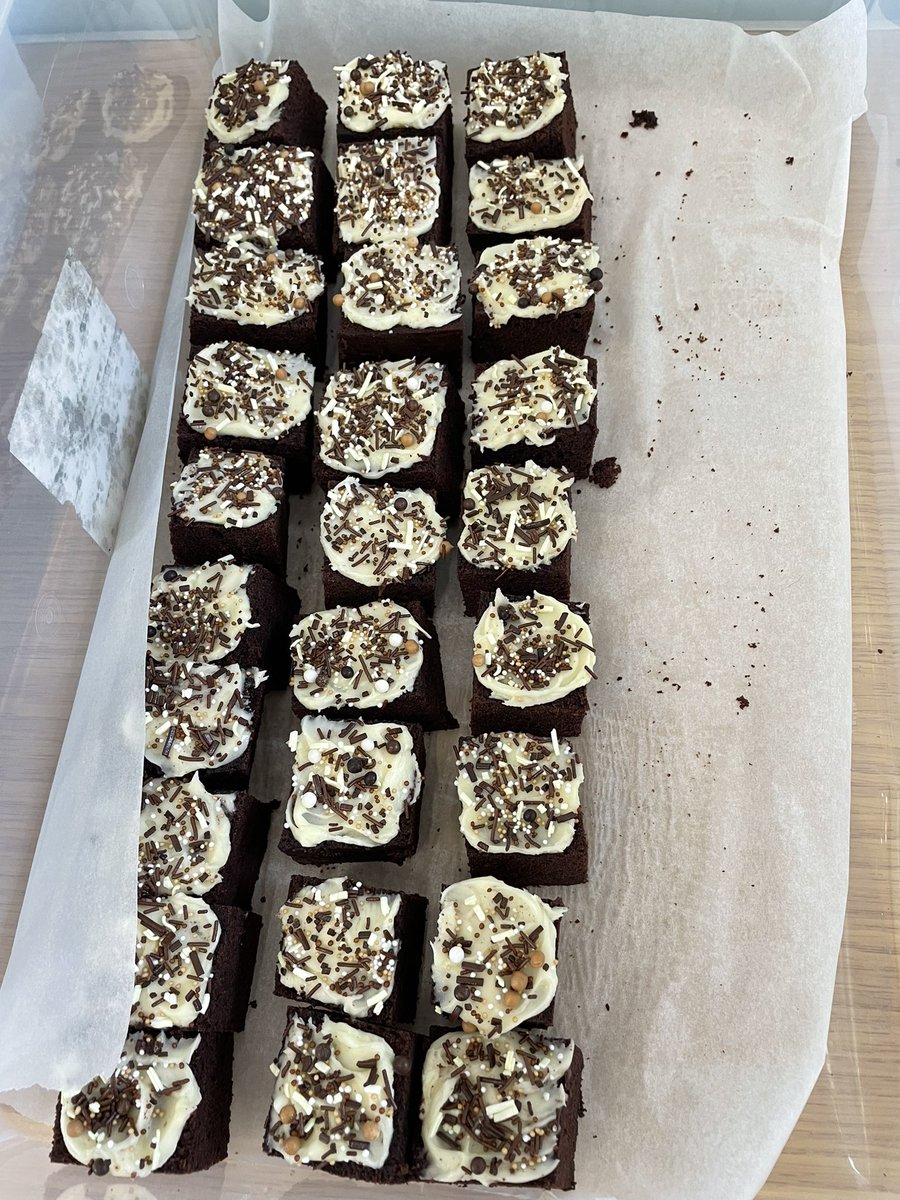 southcowalce's tweet image. Getting ready for our event - can’t forget the obligatory #CommunityLandWeek German biscuits 😋