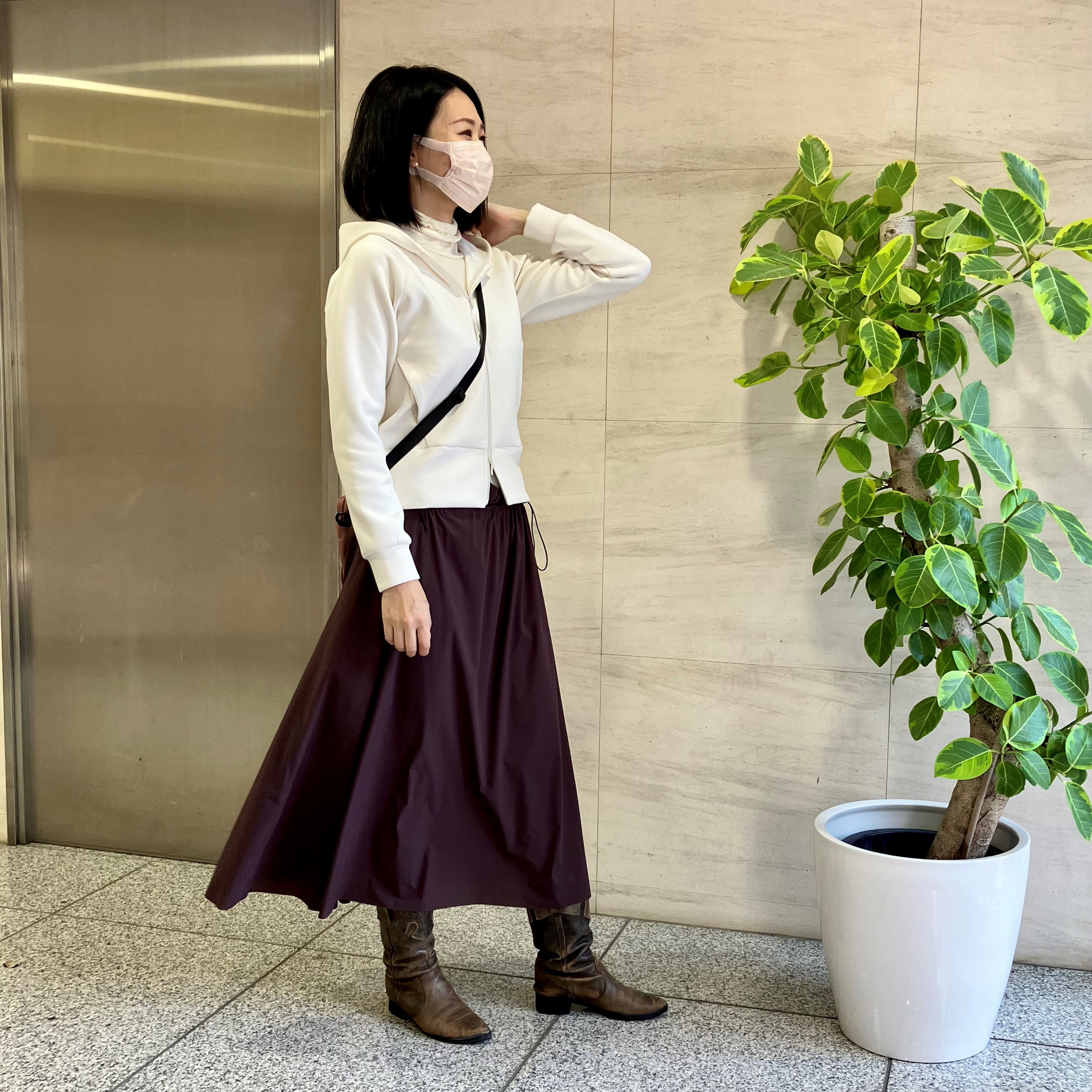 桜舞う季節 Chacott トップス スカート セットアップ 社交ダンス