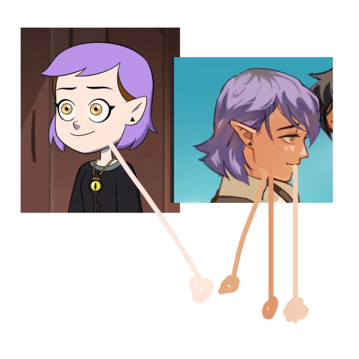 KitPlaco's tweet photo. @danverstark I know this is awhile ago but I want to clear it up. I actually made luz darker and amity tanner. I'm not trying to be racist, I literally have the same skin as luz's :C https://t.co/asQalyoYxl