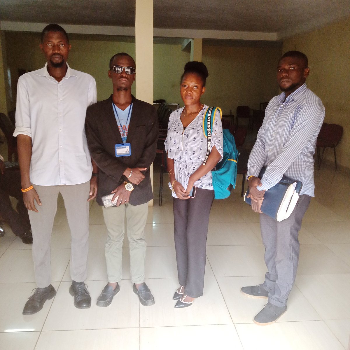 The #President <a href="/SadabieuQ/">Sadabieu Sulaiman Quraishi</a>, #DirectorofCommunication <a href="/emmanuel_moiwo/">Emmanuel J B moiwo</a> of #YASIL&amp; our #DG <a href="/junisak/">Amb. Junisa Precious Gbeteh Sallu Kallon</a> along with Representative of <a href="/abu_bkarim/">Abu Bakarr Karim</a> #MinistryofAgriculture having a #strategicmeeting ahead of 
#GYS4SAF
#GYC4SAF
#SierraLeone
#SaloneTwitter