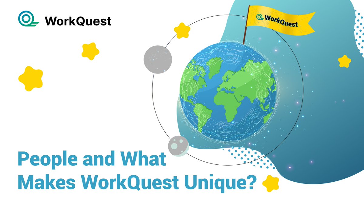 The People and What Makes WorkQuest Unique? 🧐 Andrii Kotsur noticed a few deficiencies in the employment sector and devised a solution. Here is the team behind WorkQuest. Read on👉 bit.ly/3RQEpYK #WorkQuest #WUSD #WQT #Workfromhome #BTC #ETH #blockchain