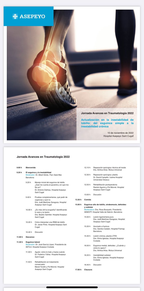 Con el patrocinio científico de SETLA