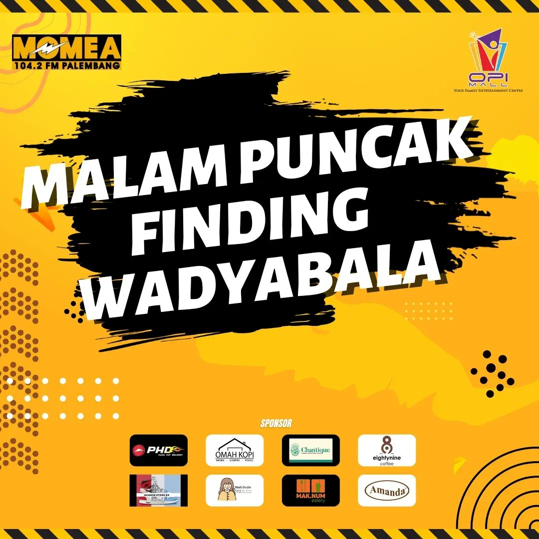 momea_fm's tweet photo. Setelah proses audisi dan proses traning yang memakan waktu hingga 2 bulan, tibalah para calon wadyabala  di malam puncak finding wadyabala momea 2022. 

Saksikan penampilan calon wadyabala momea di opi mall sabtu 8 oktober 2022 di lobby utara jam 19.00 WIB #MOMEAfm https://t.co/Wxy7lQoPfd