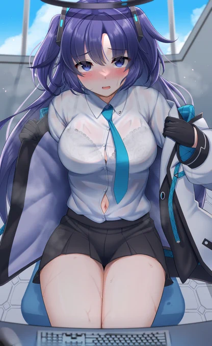 #あなたのあお色の作品を見せてくださいユウカちゃん 