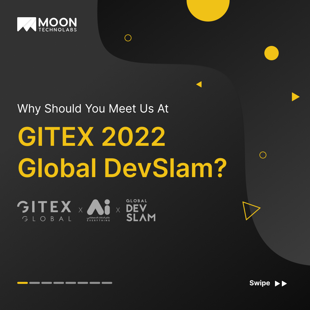 moontechnolabs's tweet photo. #GITEX is approaching soon and we are here to discuss some awesome technology trends for making your business more fascinating and modern.
🎫Get Free Passes:🔗https://t.co/MJPWQhK68Y
📆: 10-14 Oct 2022
🌟Set Your Calendar📆 🌟
#gitex2022 #globaldevslam #technologyweek #Dubai https://t.co/Xq9kJ6KWyp