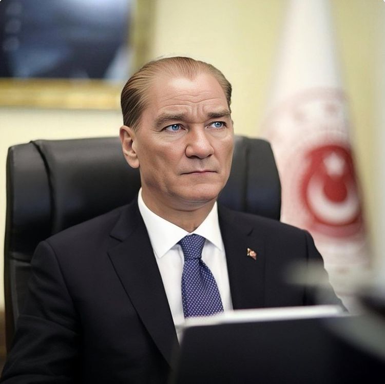 atakumbeltr's tweet photo. Yapay zeka teknolojisiyle hazırlanan Atatürk portresi.

Fotoğrafa kalbimizi bıraktık. 🤍 https://t.co/TlT1uiKsT1