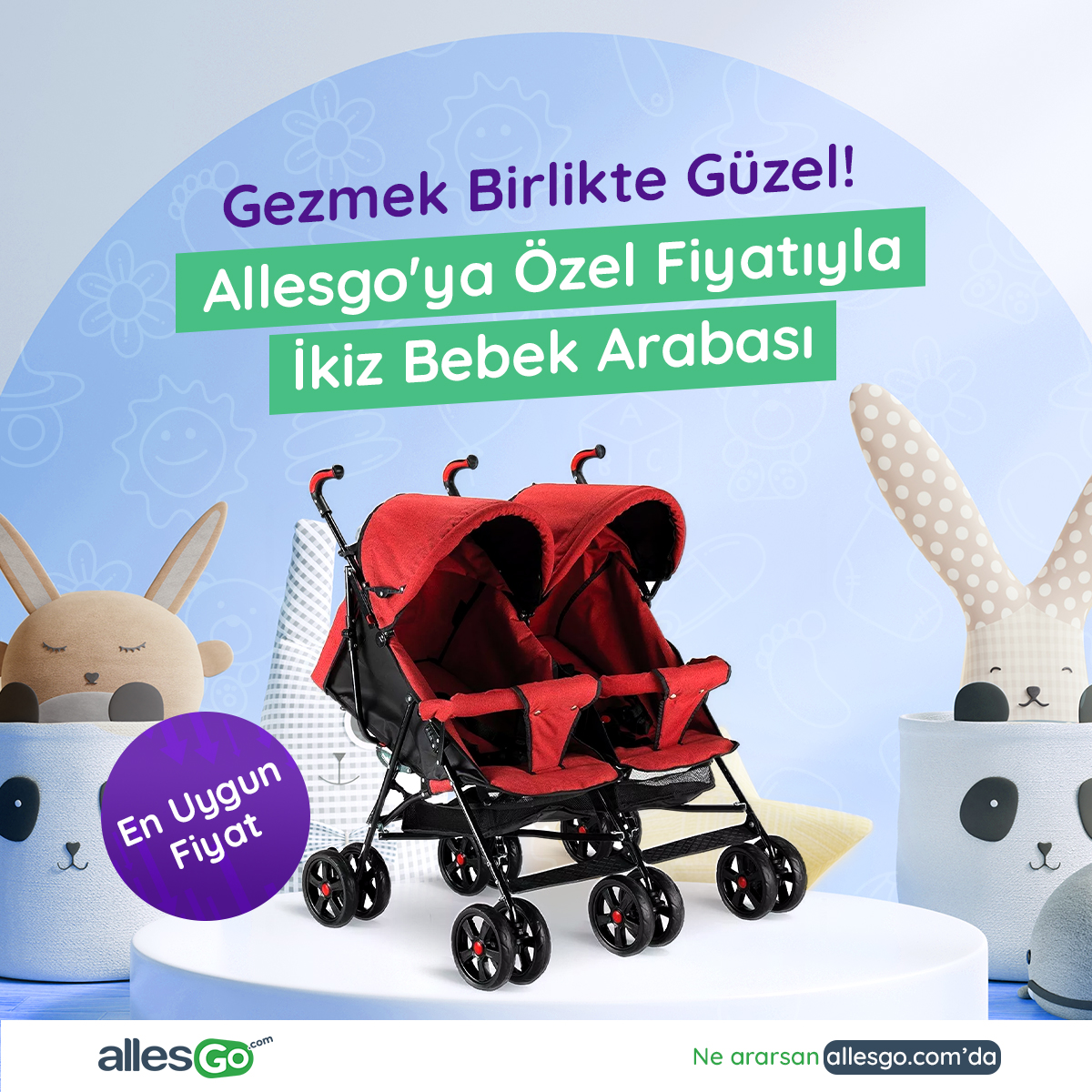 Konforlu bir yolculuk için İkiz Baston Bebek Arabası, Allesgo.com'a özel fiyatıyla!👩‍👧‍👧
Hemen alışverişe başla, fırsatı kaçırma: als.al/ikiz-baston-pu…

 #ikizbebek #ikizbebekler #İkizbebekarabası #allesgocom #bastonpuset #bastonbebekarabası #onlinealışveriş