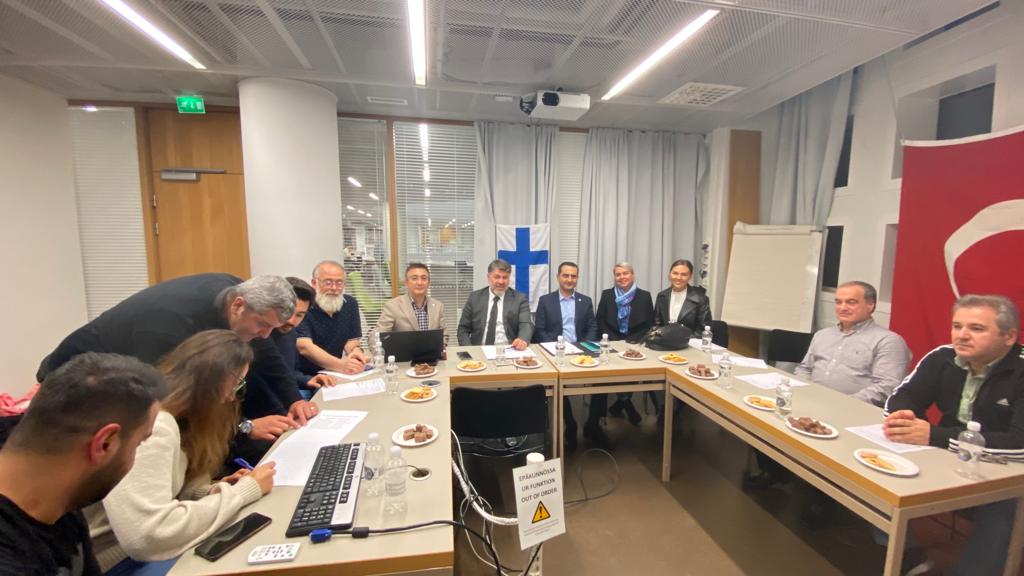 U_I_D's tweet photo. Genel başkan yardımcımız @mnihat1 beyin katılımıyla, Finlandiya'da gerçekleştirilen UID Finland Genel Kurulunda And Akman Erk Demir beyden, görevi Serkan Toprak bey devraldı.
Yeni UID Finlandiya Bölge Başkanı olan Serkan Toprak bey'i tebrik ediyor, başarılar dileriz
#UID https://t.co/S3dAzZvSi6