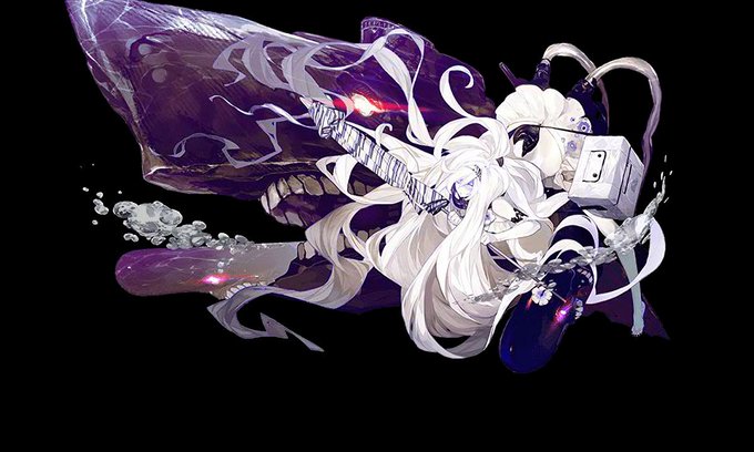 深海これくしょん 潜水夏姫II
記憶違いかもしれませんが戦闘前立ち絵では初めてだったかもしれない?ので一応 