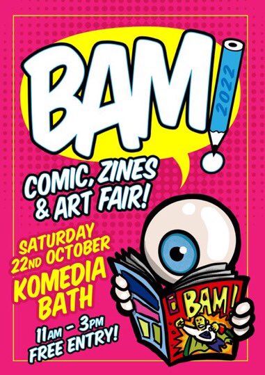 BAM Comic Zine Art Fair tweet media