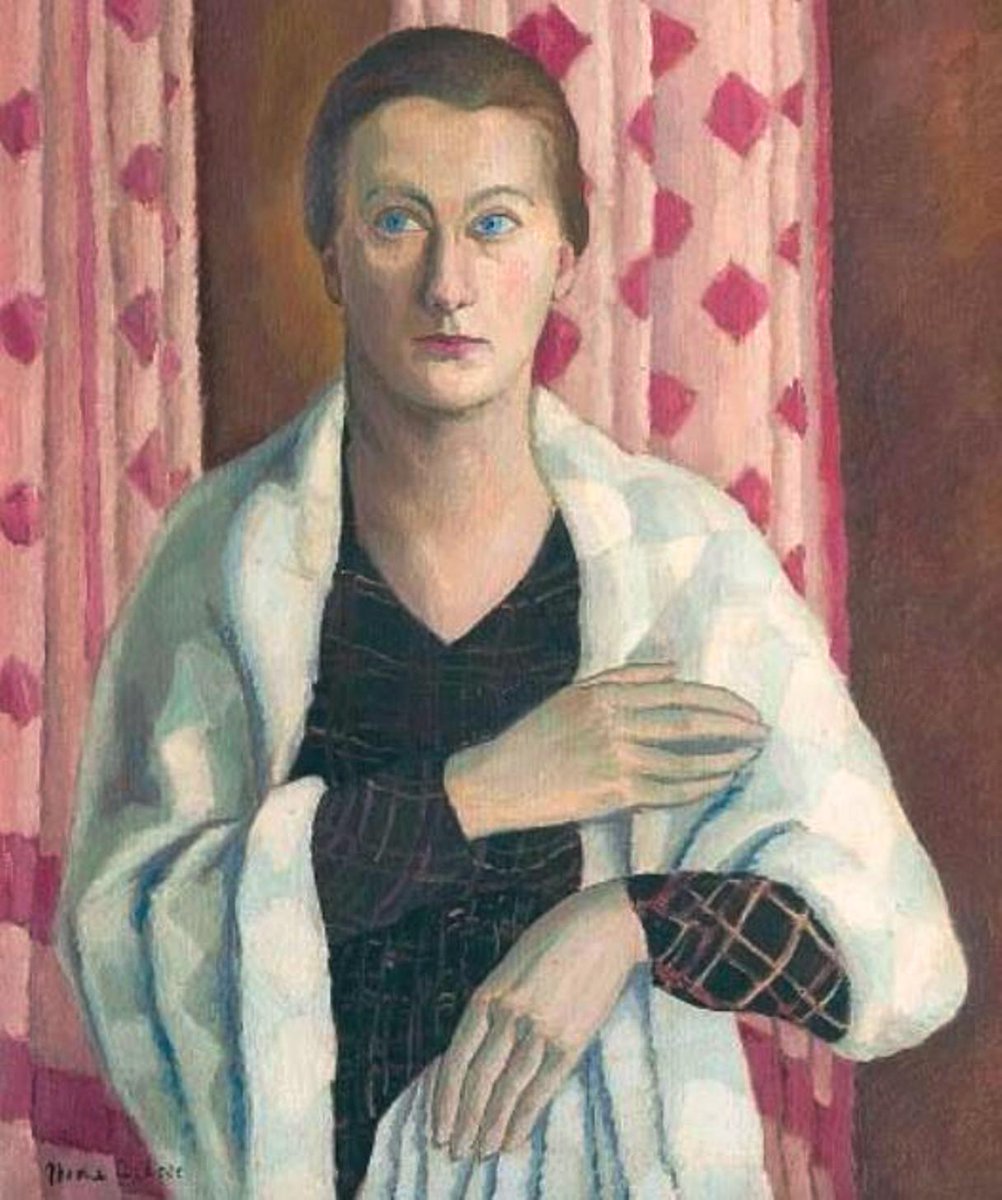 RoDiscover's tweet photo. Born on this day, Nina Arbore (1889-1942) was a #Romanian painter and graphic artist, known mostly for her still lifes, portraits, as well as ornamenting churches in Constanța and Sinaia. #ninaarbore https://t.co/LENX8oIXYZ