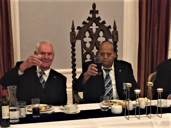 Great pleasure to preside at Royal Leamington Spa Lodge last night, very happy meeting  Many Thanks to all present.