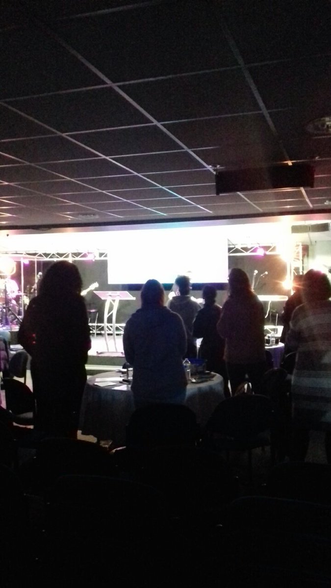 And we've started <a href="/LimitlessElim/">Limitless</a> Oxygen with worship. 
Our guest speaker is Colin Bennett, then lunch, games, Q&amp;A, and a donut wall. 
#YouthMinistry #Elim #Oxygen22