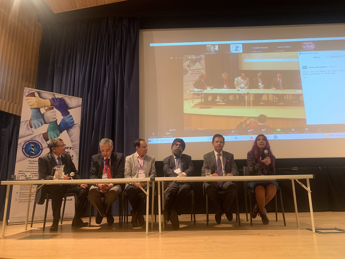 @BIDAUK @tcgannon @drpshukla @AshDhawan1 @DrChandraK9 @AmitSinhaOrtho @SaiPillarisetti @CNagpaul @profiqbalsingh Panel taking questions from the auditorium as well as online attendees