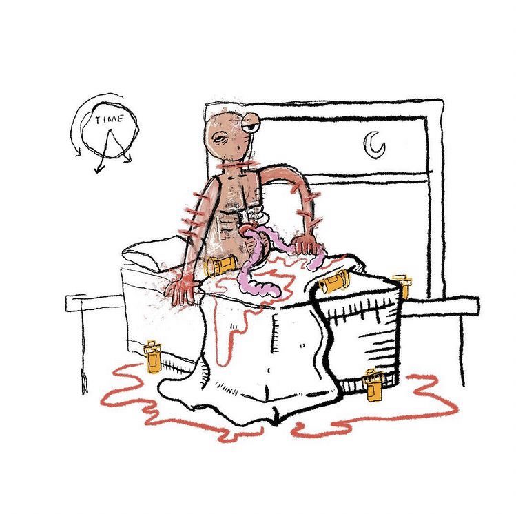 flehr4dramatic's tweet image. 3:16am relating to old @kodone art