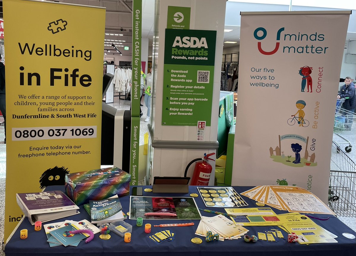 We are down at Asda in Dunfermline today! Come see us and say Hello😀