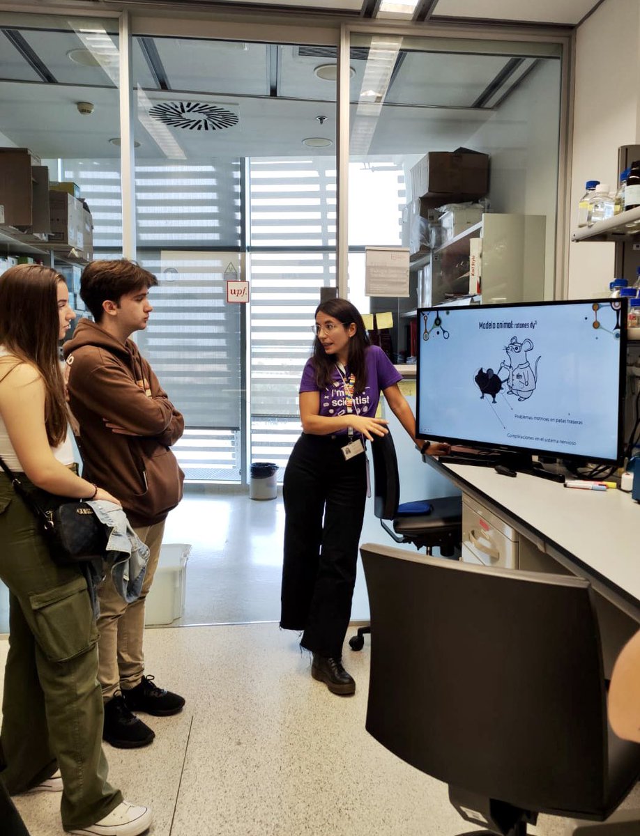 crsalmanz's tweet photo. The #Synbio Lab is open to all visitors during the #OpenPRBB day ✨ come visit us and meet our exciting gene editing tools ✂️🧬 #CRISPR @maria_masmitja @sanvi_marta https://t.co/HBp5QuMoo3