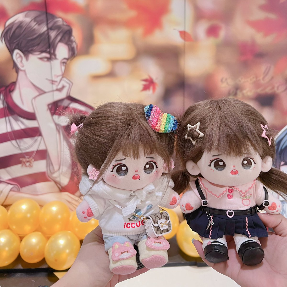 giegriffin's tweet photo. มาเจอเพื่อนฝาแฝดในงานต๊ะ @bspm2k #DifferentSideofXiaoZhan
#แก๊งค์มูมุของหม่าม๊า
#ตุ๊กตาอี้ป๋อ #ตุ๊กตาป๋อจ้าน #ตุ๊กตาเซียวจ้าน #ตุ๊กตา20cm #ตุ๊กตา20ซม #王一博娃娃 #肖战娃娃 #wangyibodoll #wangyibo王一博 #yibodoll
#bjyxdoll #xiaozhandoll #BoZhanFamilydolls #BoZhandolls https://t.co/uh98zVoL7v