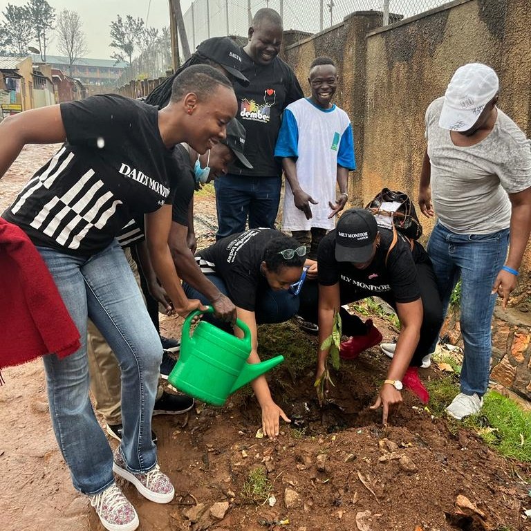 binababie30's tweet photo. Still celebrating #MonitorAt30.
Not even the rain could stop us from planting trees for a good cause!
#treeplanting
#saturdaymood https://t.co/nlgchkUZ7k