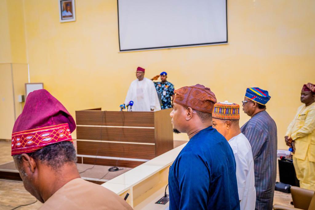 kfayemi's tweet photo. I was pleased to sign into law five bills that reaffirm the commitment of our administration to strengthen the governance system, knowledge production, and the economy of our dear state. https://t.co/ngGpSNuNBn