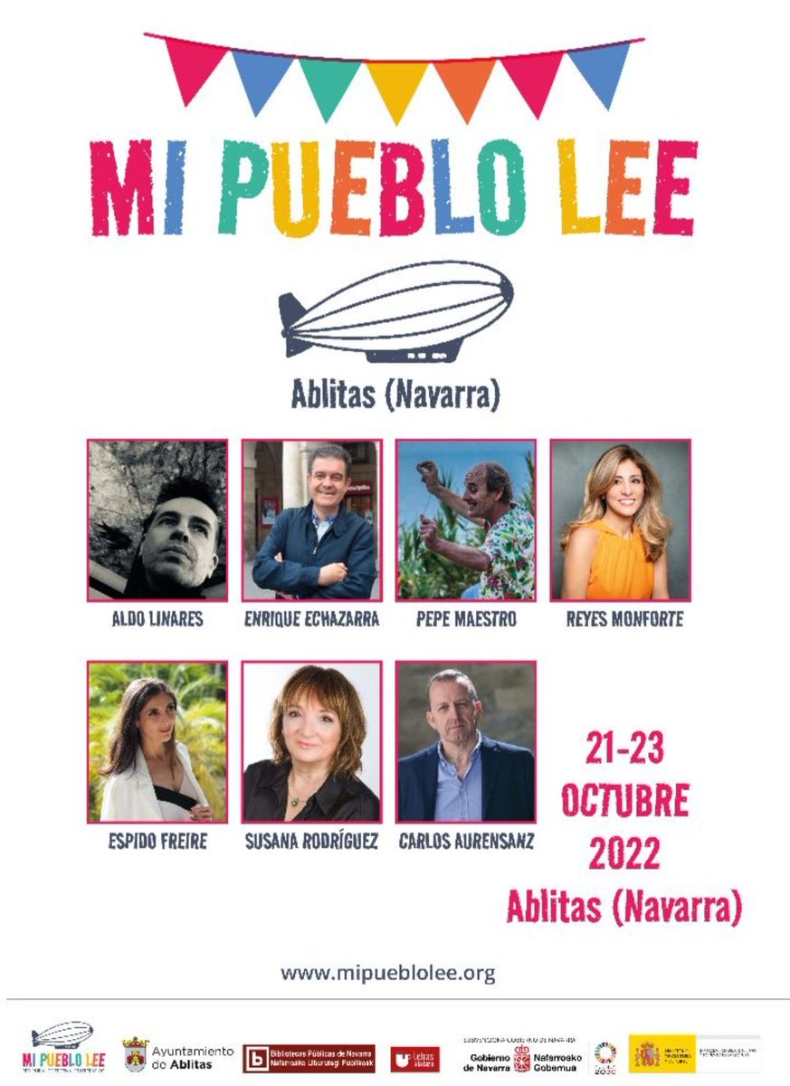 enriquechazarra's tweet photo. Menudo Encuentro que ha organizado @MiPuebloLee para el finde del 21 de octubre!! https://t.co/mhgbhb3I1D