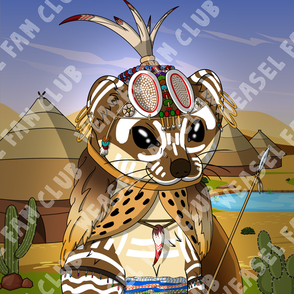 I'm going to load some weasels into the foundation this month. These works, which are 1/1 works of art, will consist of at least 100 pieces and more will follow.
Happy weekend everyone.
(org. size. 2610x2610)
#NFT #NFTs