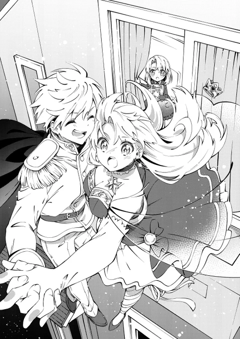 本編1話の扉絵 
