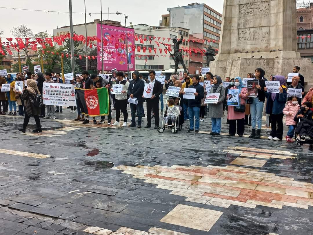 #StopHazaraGenocide in Ankara, Türkiye 🇹🇷